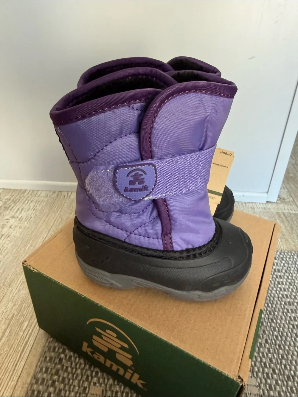 NIB Kamik snowbug fleece lined Snow Boots
